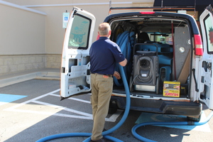 Sewage Restoration Van